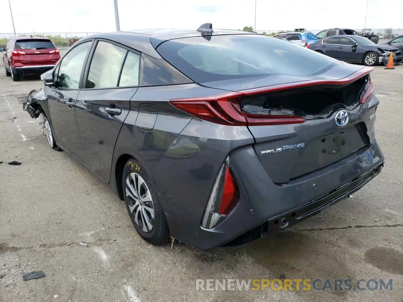 3 Photograph of a damaged car JTDKAMFP2M3172410 TOYOTA PRIUS 2021