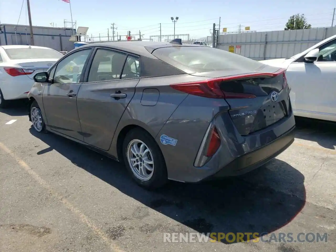 3 Photograph of a damaged car JTDKAMFP2M3173136 TOYOTA PRIUS 2021