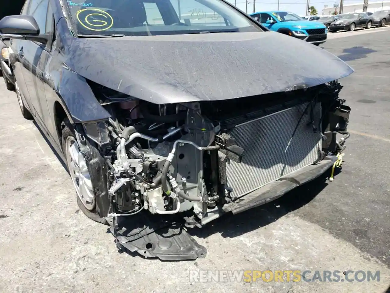 9 Photograph of a damaged car JTDKAMFP2M3173136 TOYOTA PRIUS 2021