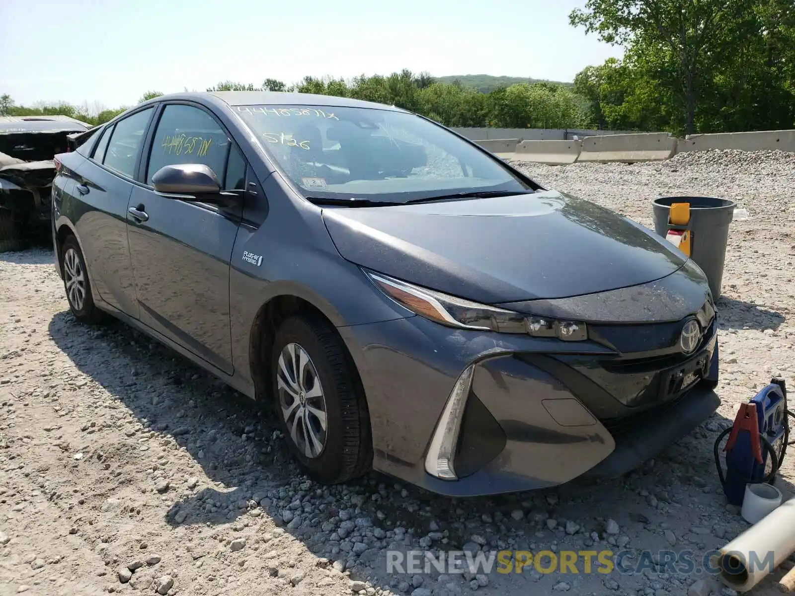 1 Photograph of a damaged car JTDKAMFP2M3173718 TOYOTA PRIUS 2021