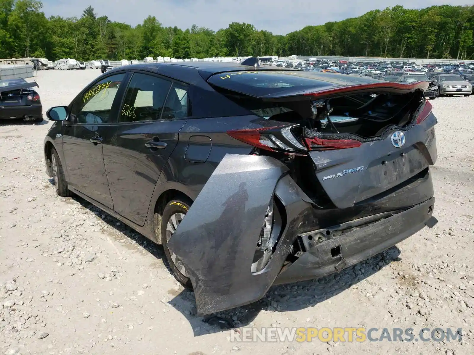 3 Photograph of a damaged car JTDKAMFP2M3173718 TOYOTA PRIUS 2021