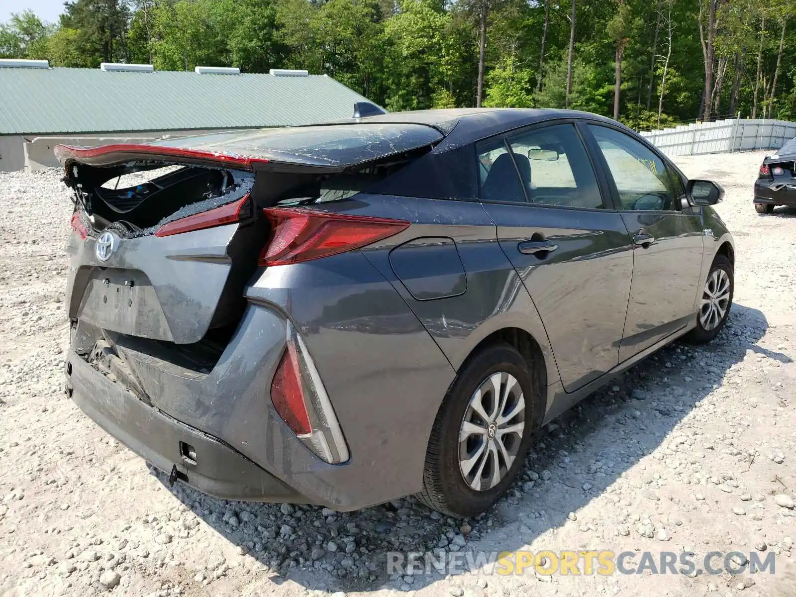 4 Photograph of a damaged car JTDKAMFP2M3173718 TOYOTA PRIUS 2021