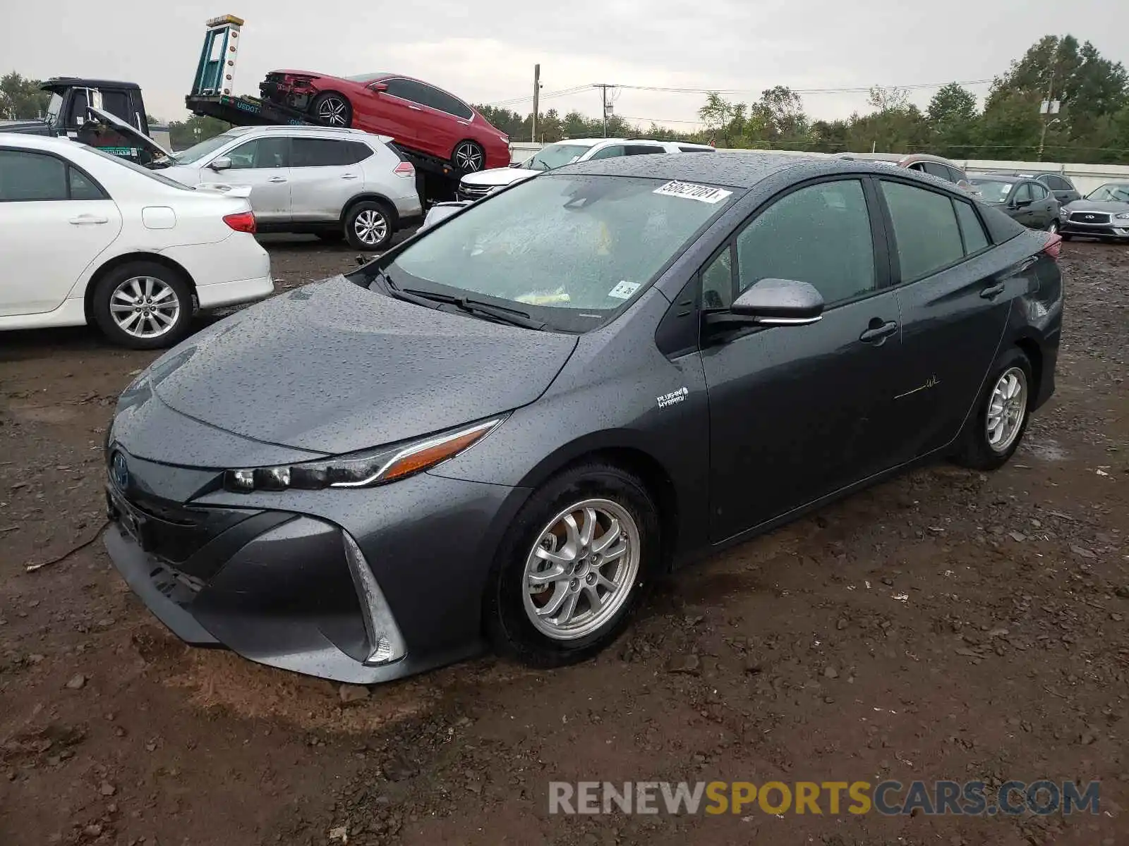 2 Photograph of a damaged car JTDKAMFP2M3176859 TOYOTA PRIUS 2021