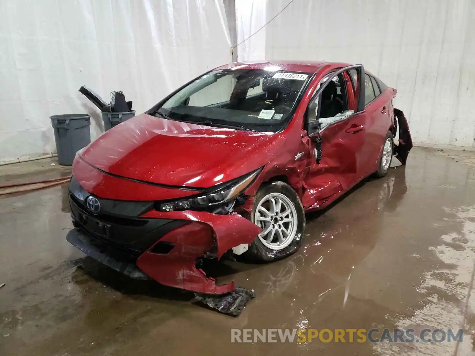 2 Photograph of a damaged car JTDKAMFP2M3178112 TOYOTA PRIUS 2021