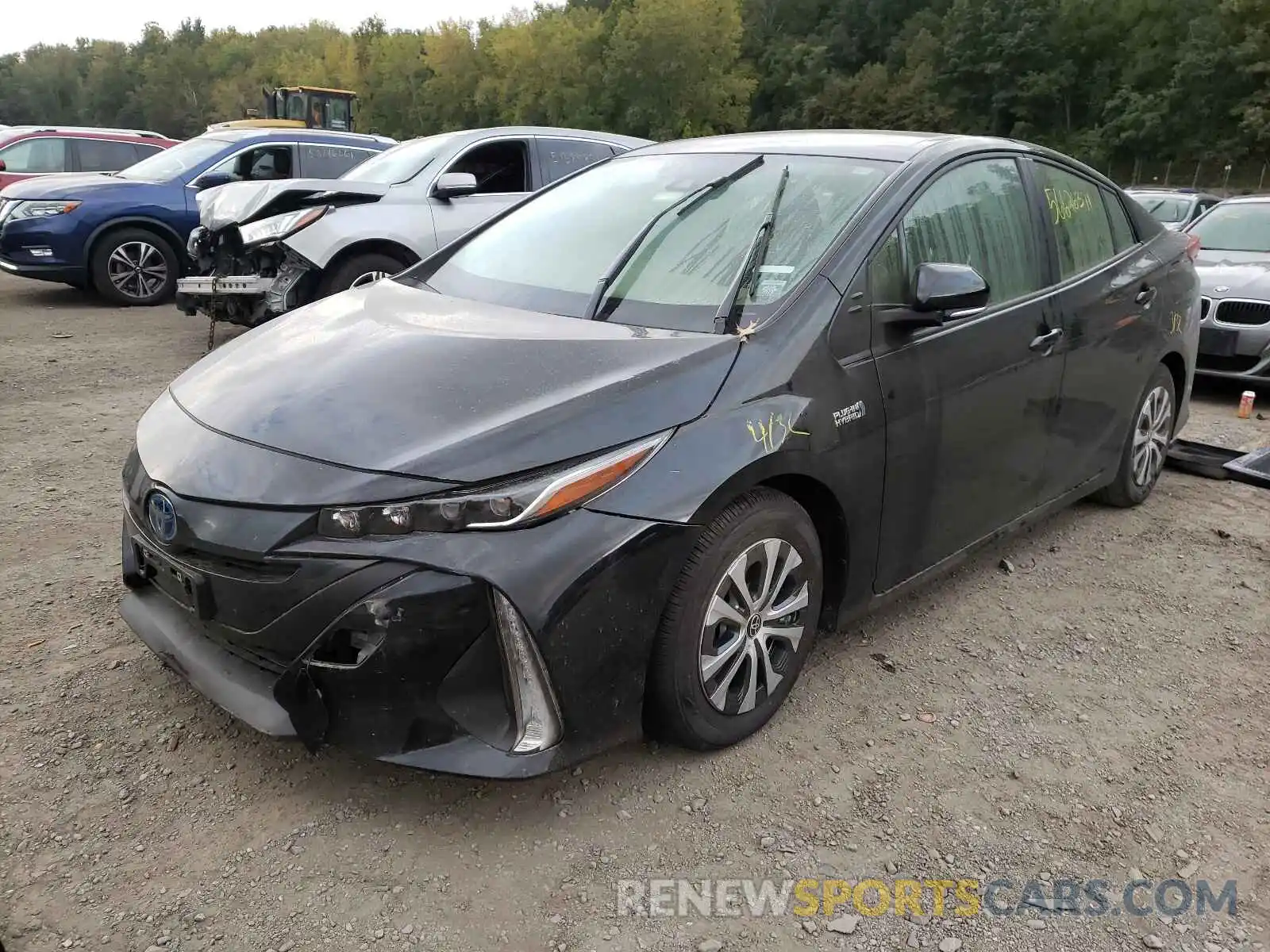 2 Photograph of a damaged car JTDKAMFP2M3178532 TOYOTA PRIUS 2021