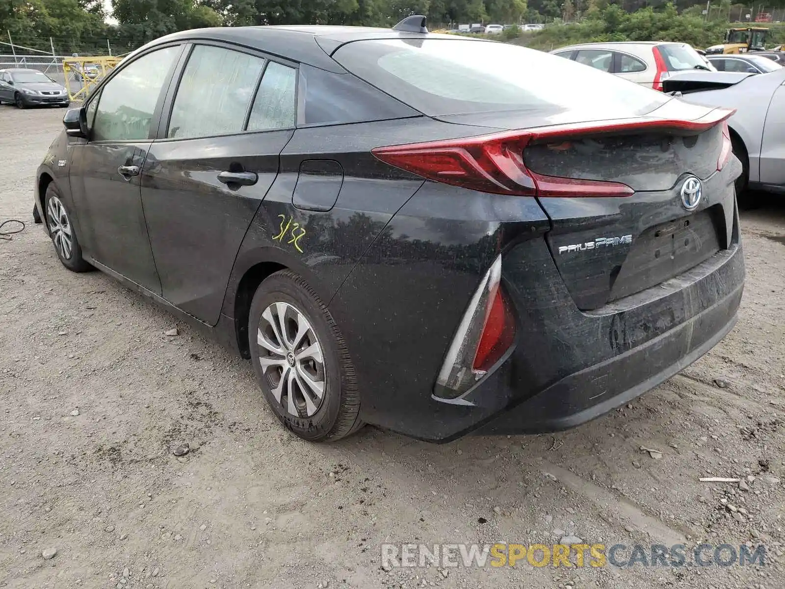 3 Photograph of a damaged car JTDKAMFP2M3178532 TOYOTA PRIUS 2021