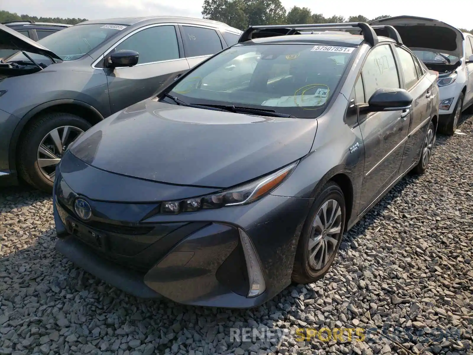 2 Photograph of a damaged car JTDKAMFP2M3188753 TOYOTA PRIUS 2021