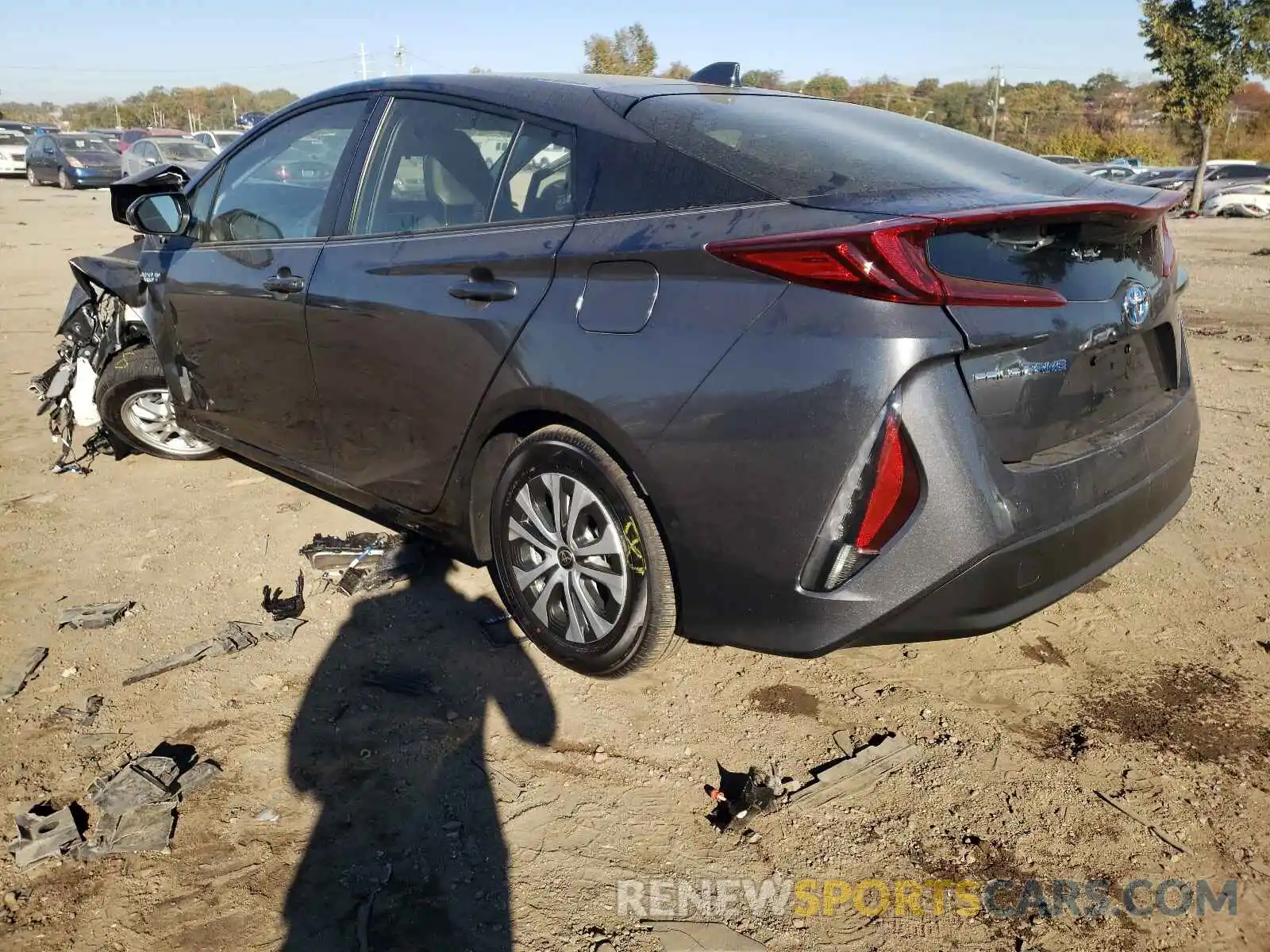 3 Photograph of a damaged car JTDKAMFP2M3189658 TOYOTA PRIUS 2021