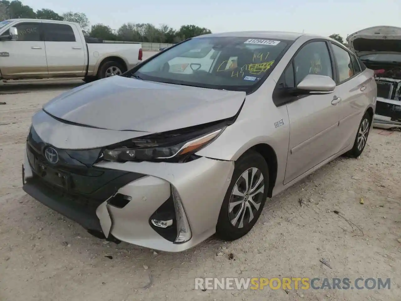 2 Photograph of a damaged car JTDKAMFP2M3191457 TOYOTA PRIUS 2021