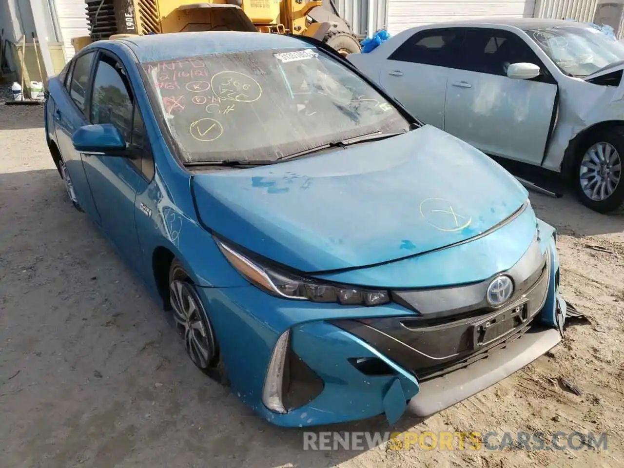 1 Photograph of a damaged car JTDKAMFP2M3192222 TOYOTA PRIUS 2021