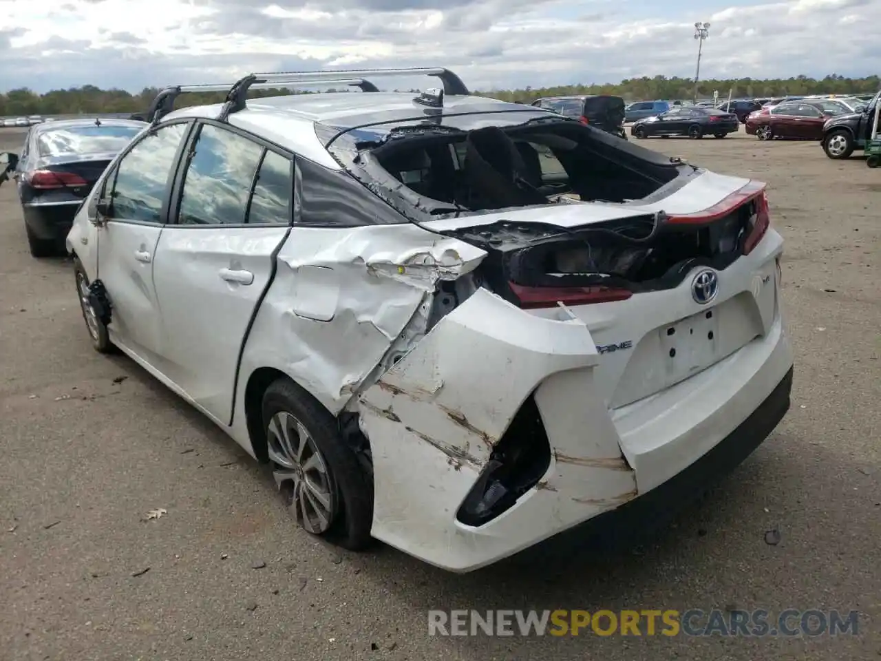 3 Photograph of a damaged car JTDKAMFP2M3192771 TOYOTA PRIUS 2021