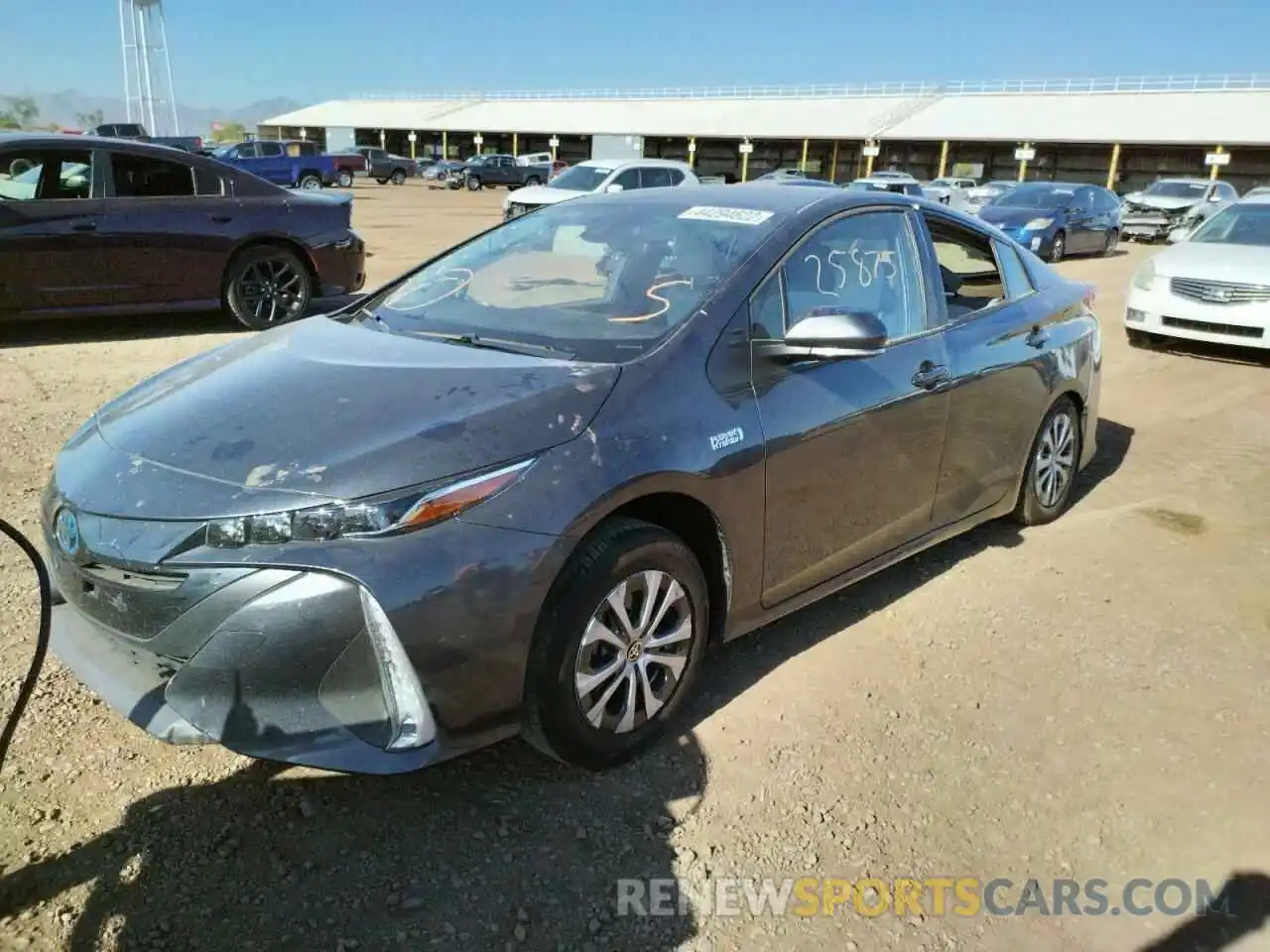 2 Photograph of a damaged car JTDKAMFP2M3193628 TOYOTA PRIUS 2021