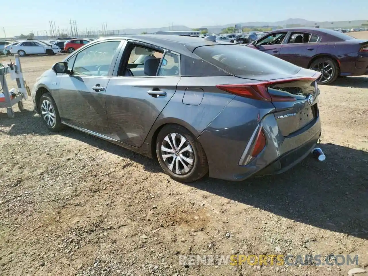 3 Photograph of a damaged car JTDKAMFP2M3193628 TOYOTA PRIUS 2021