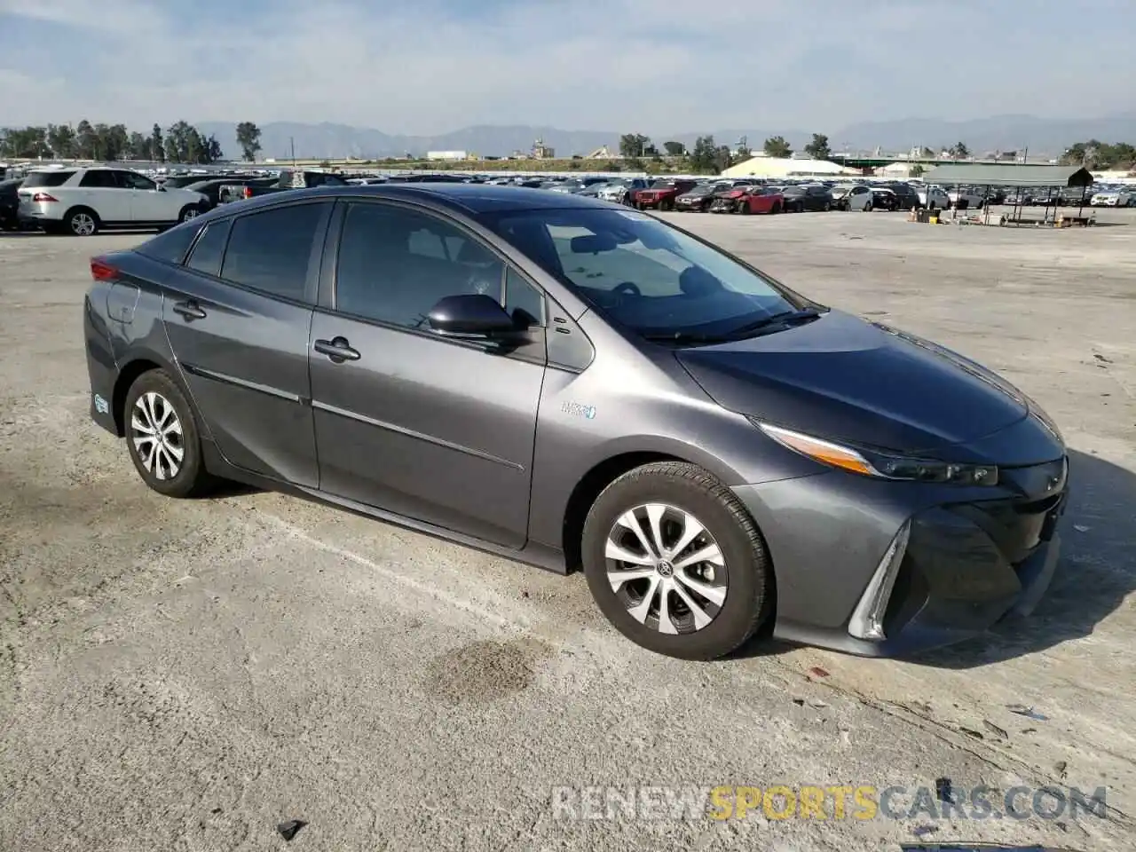 4 Photograph of a damaged car JTDKAMFP2M3193662 TOYOTA PRIUS 2021