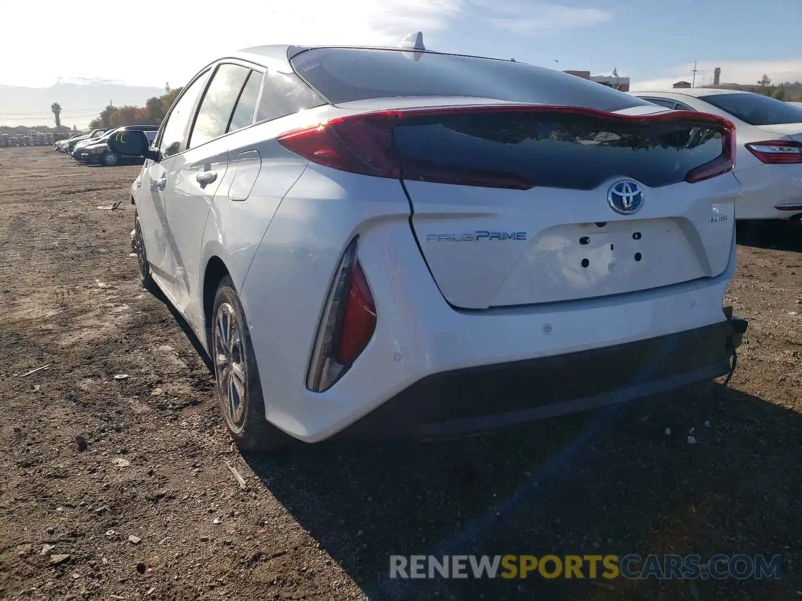 3 Photograph of a damaged car JTDKAMFP2M3195170 TOYOTA PRIUS 2021