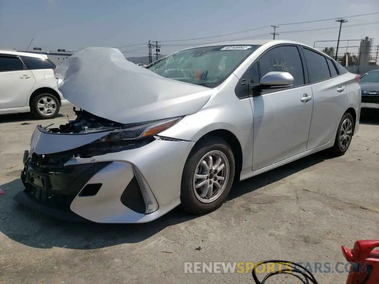 2 Photograph of a damaged car JTDKAMFP2M3195461 TOYOTA PRIUS 2021