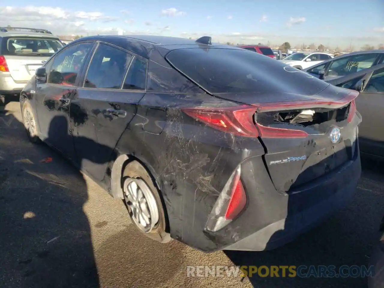 3 Photograph of a damaged car JTDKAMFP3M3166177 TOYOTA PRIUS 2021