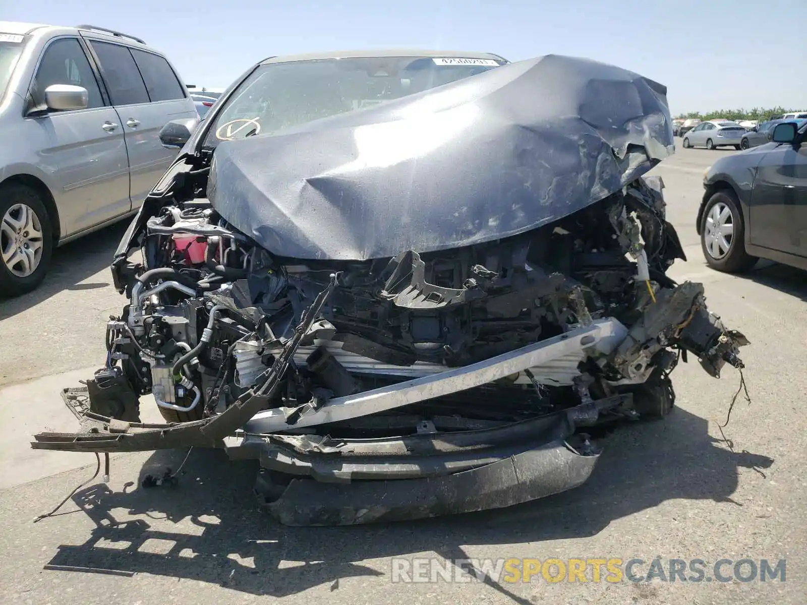 9 Photograph of a damaged car JTDKAMFP3M3167667 TOYOTA PRIUS 2021