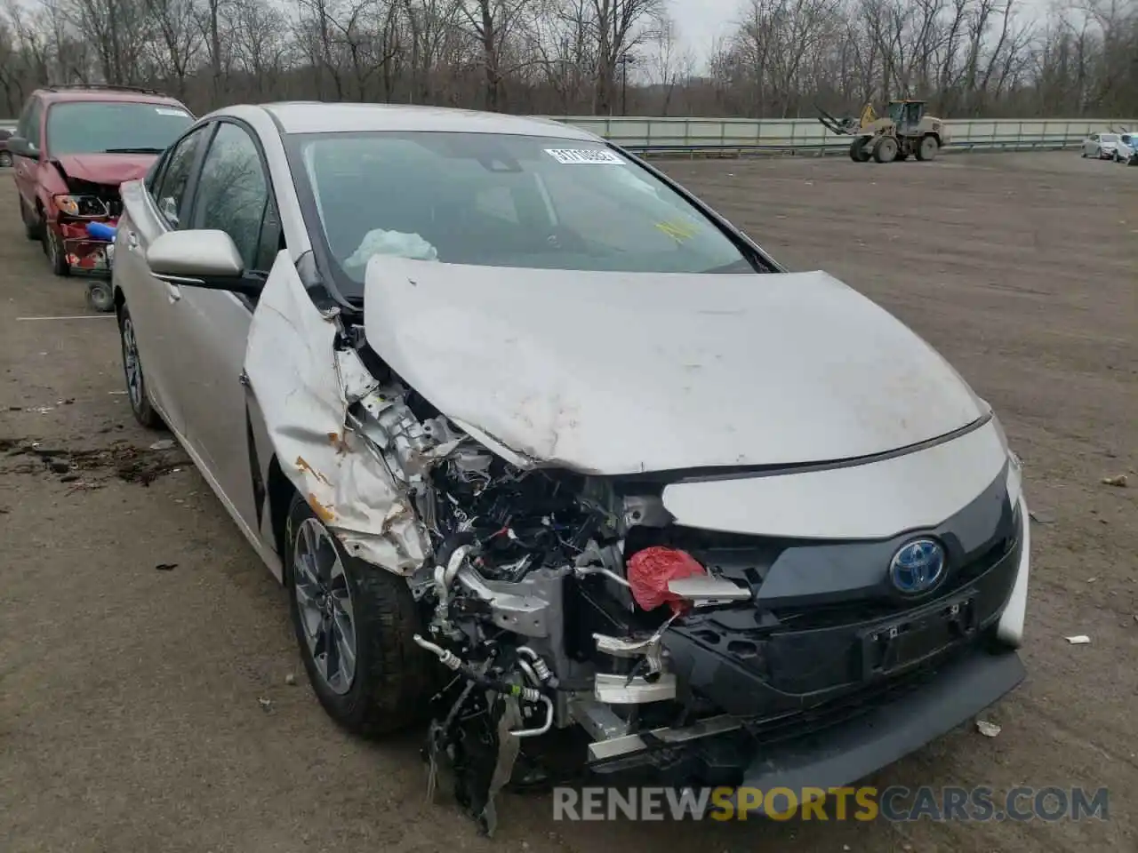 1 Photograph of a damaged car JTDKAMFP3M3169578 TOYOTA PRIUS 2021