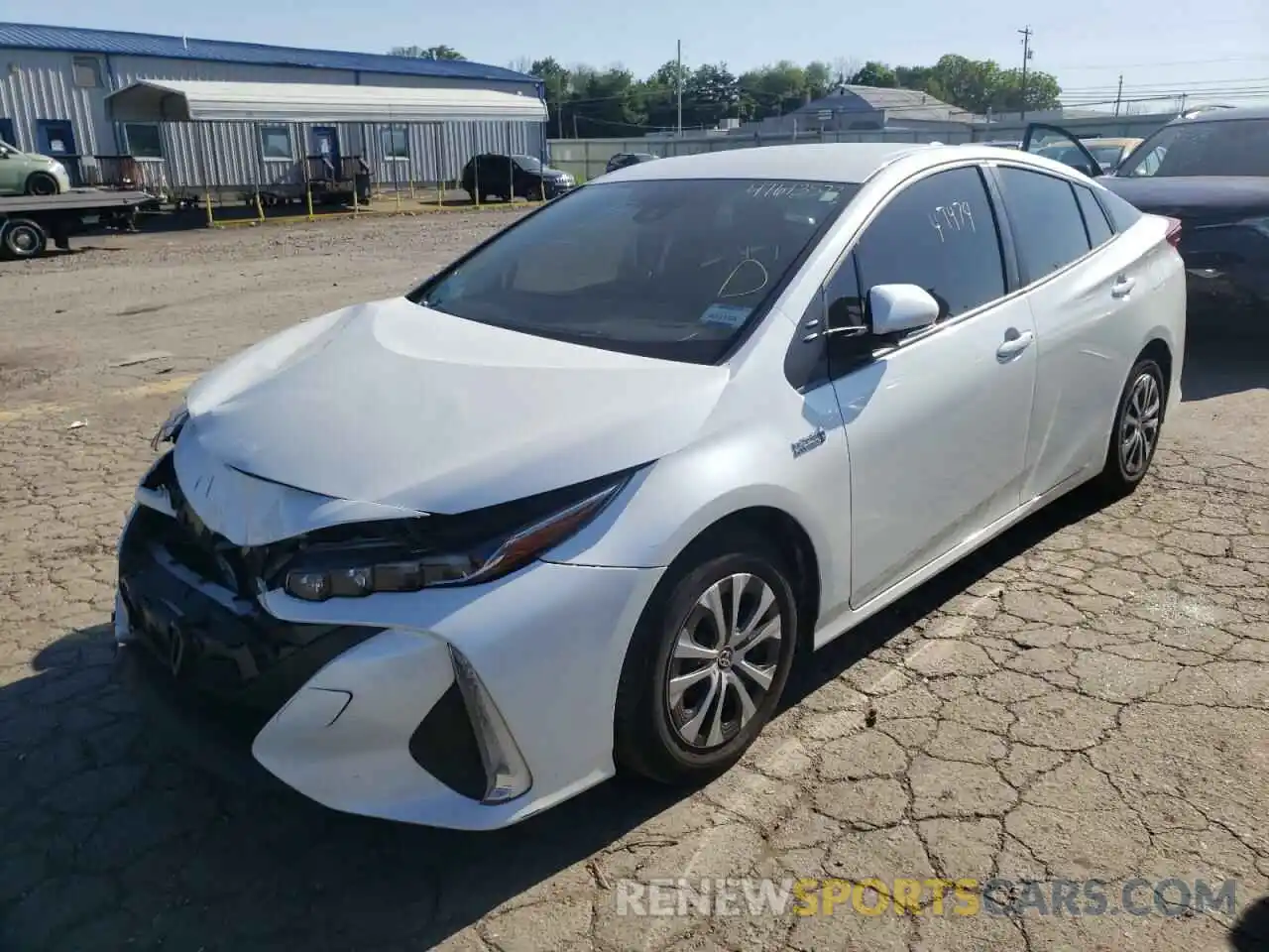 2 Photograph of a damaged car JTDKAMFP3M3174473 TOYOTA PRIUS 2021