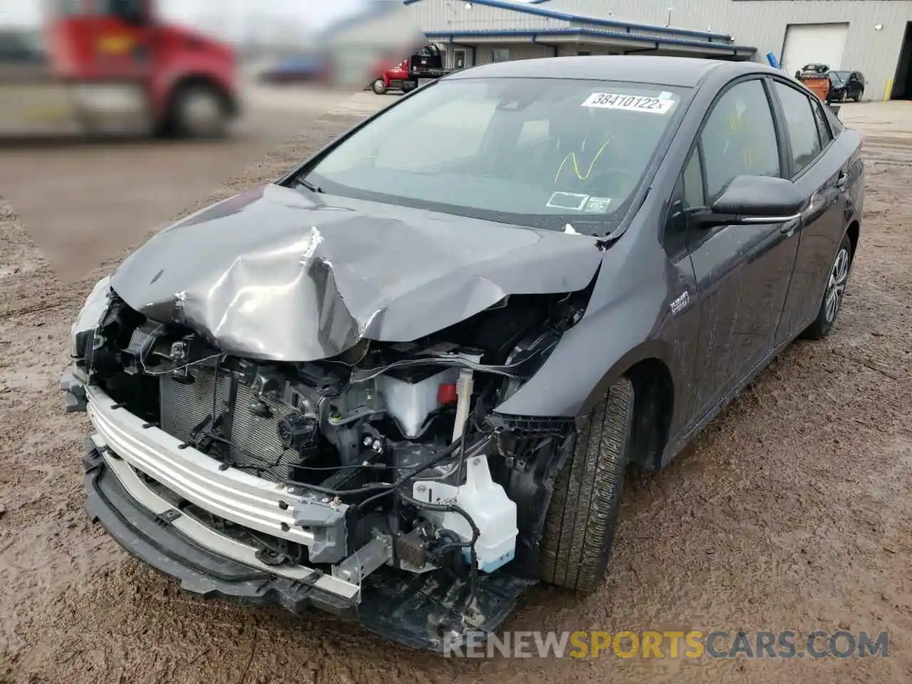 2 Photograph of a damaged car JTDKAMFP3M3176336 TOYOTA PRIUS 2021