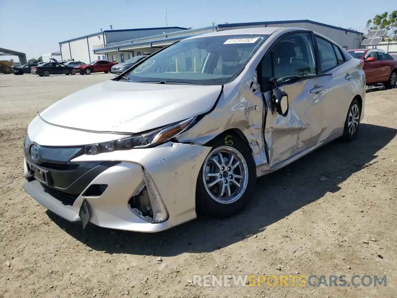 2 Photograph of a damaged car JTDKAMFP3M3180256 TOYOTA PRIUS 2021