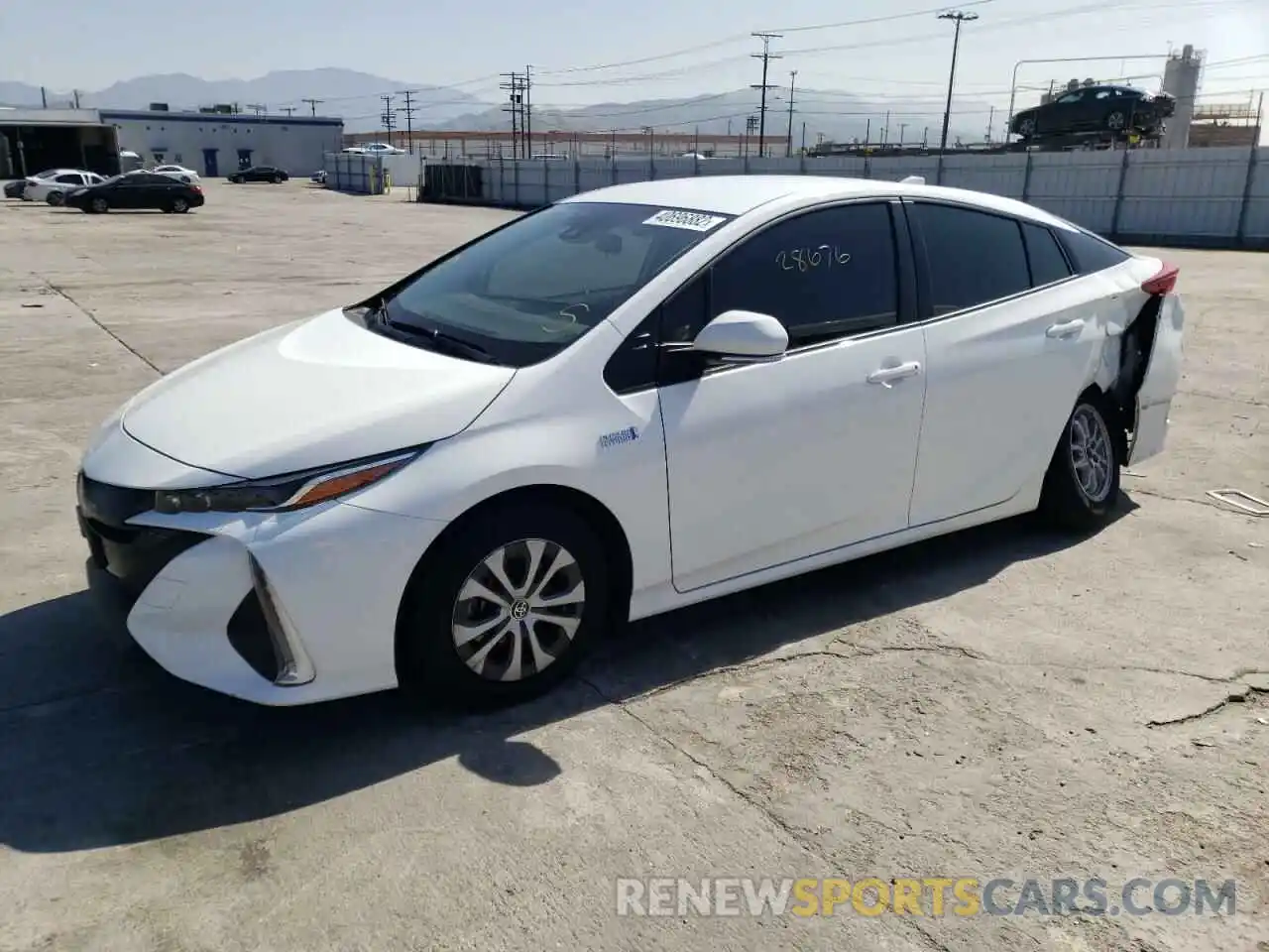 2 Photograph of a damaged car JTDKAMFP3M3183853 TOYOTA PRIUS 2021