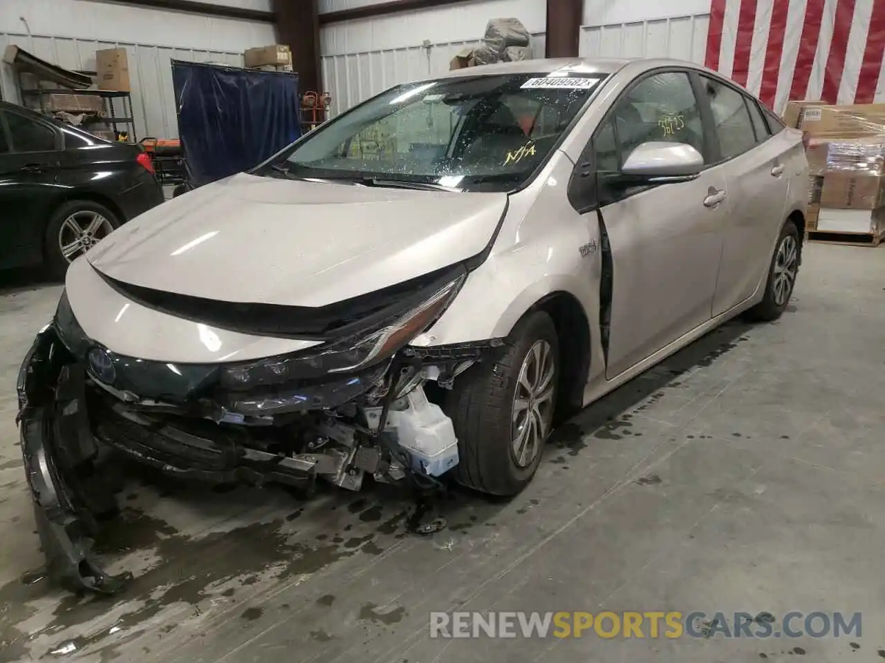 2 Photograph of a damaged car JTDKAMFP3M3184176 TOYOTA PRIUS 2021