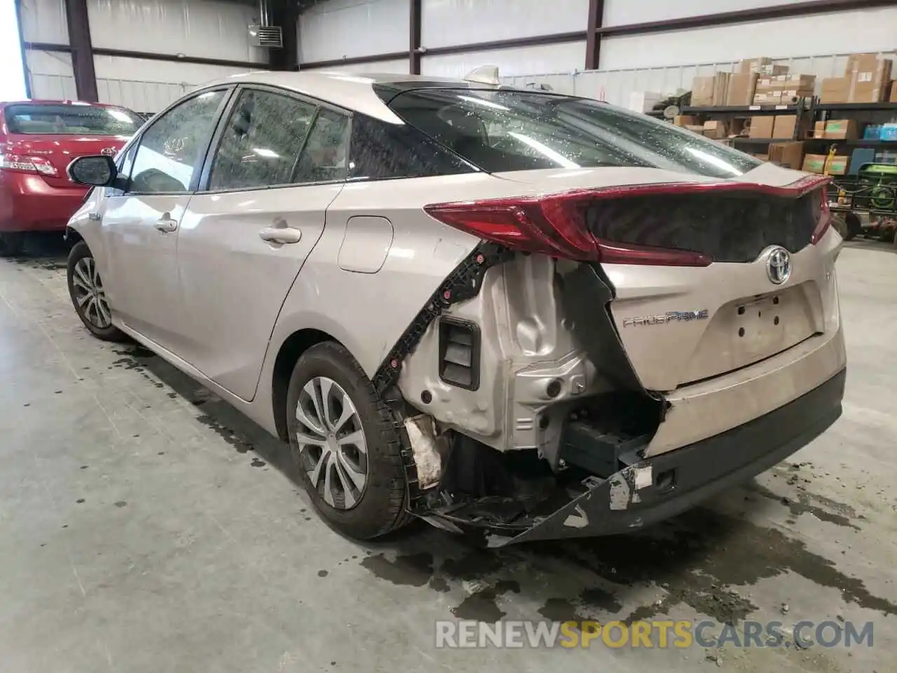 3 Photograph of a damaged car JTDKAMFP3M3184176 TOYOTA PRIUS 2021