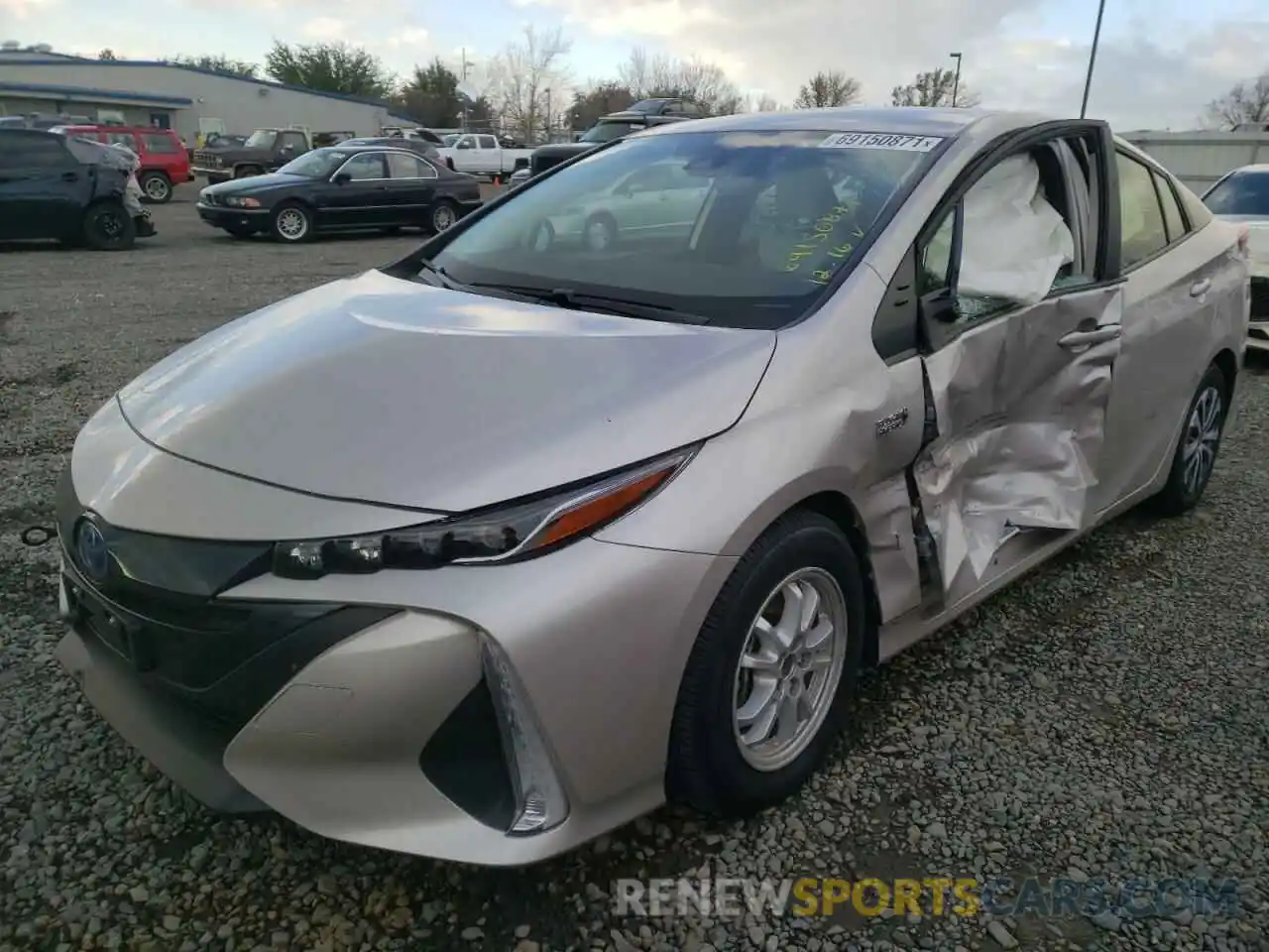 2 Photograph of a damaged car JTDKAMFP3M3187112 TOYOTA PRIUS 2021