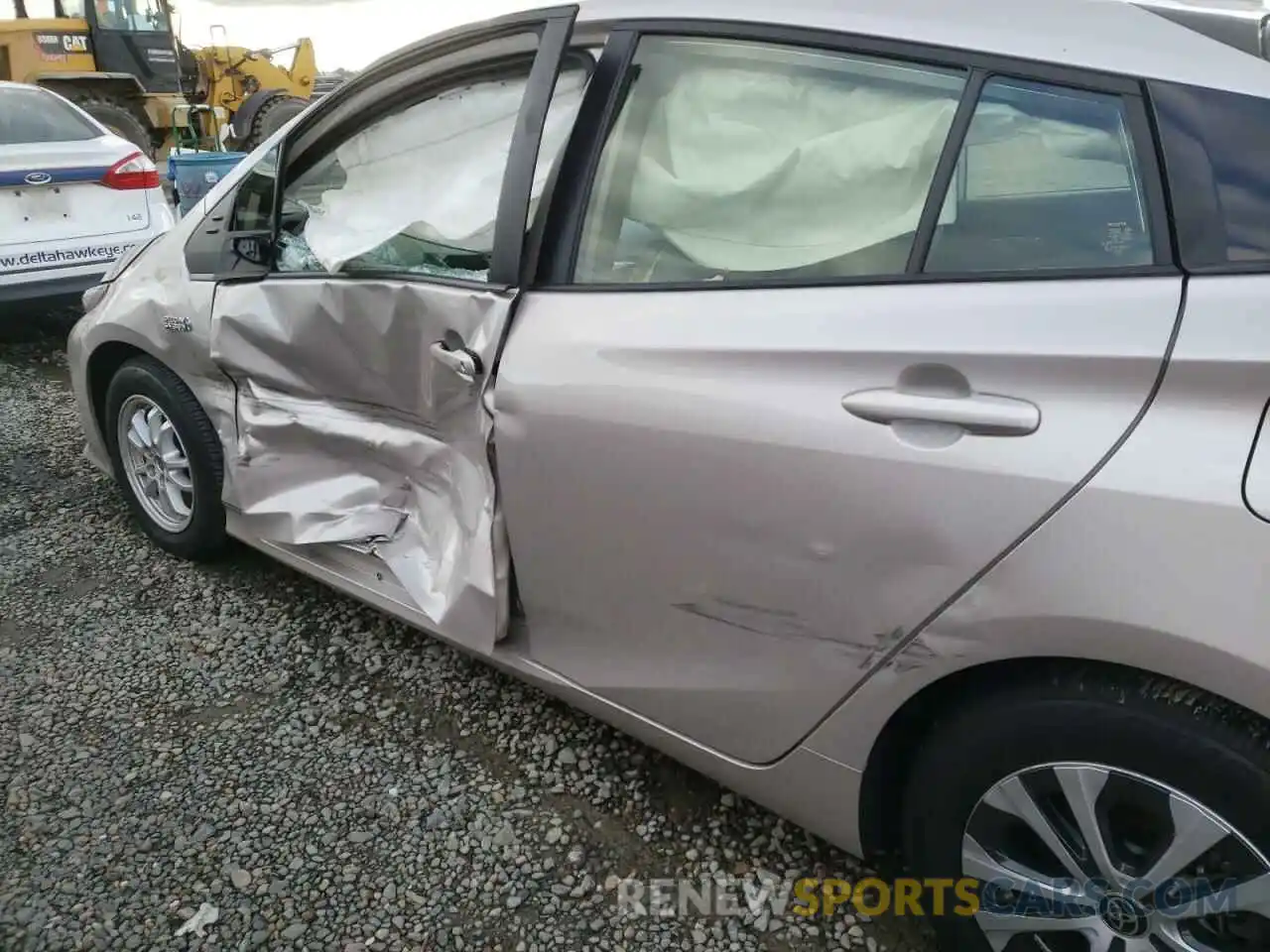 9 Photograph of a damaged car JTDKAMFP3M3187112 TOYOTA PRIUS 2021