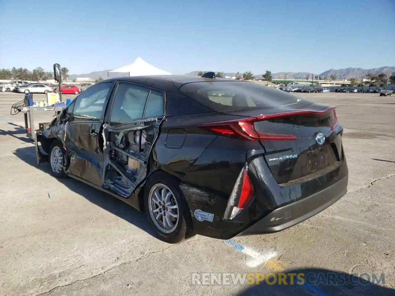 3 Photograph of a damaged car JTDKAMFP3M3187563 TOYOTA PRIUS 2021