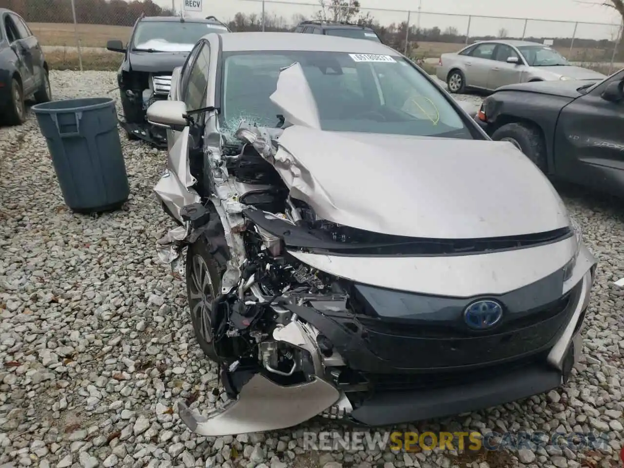 9 Photograph of a damaged car JTDKAMFP3M3187921 TOYOTA PRIUS 2021