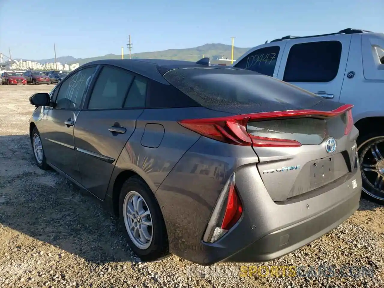 3 Photograph of a damaged car JTDKAMFP4M3165619 TOYOTA PRIUS 2021