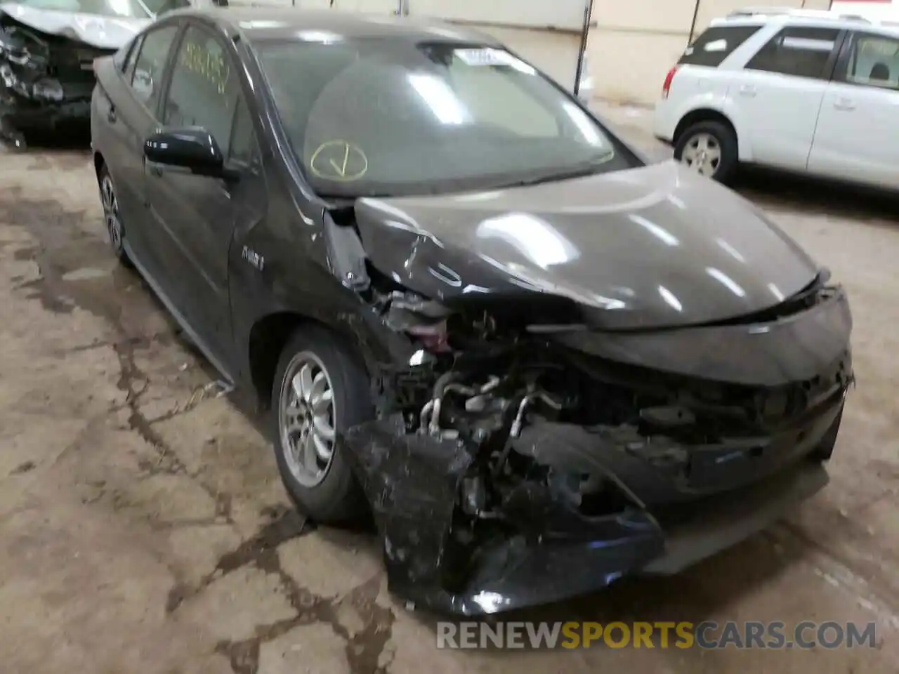 1 Photograph of a damaged car JTDKAMFP4M3166186 TOYOTA PRIUS 2021