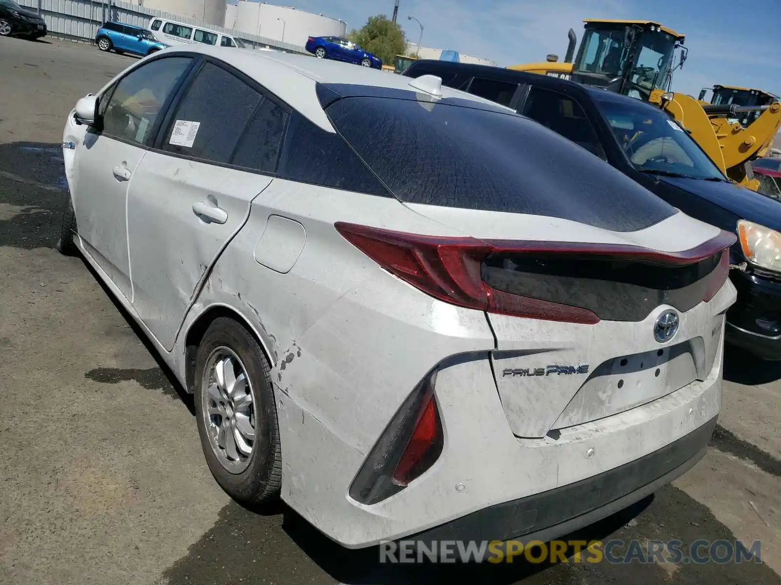 3 Photograph of a damaged car JTDKAMFP4M3167211 TOYOTA PRIUS 2021