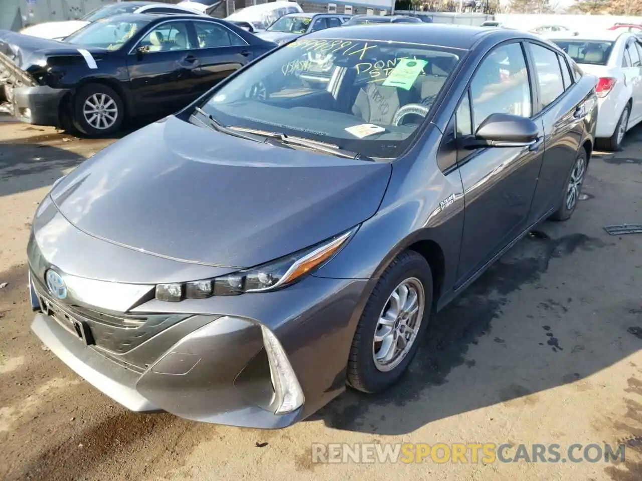 2 Photograph of a damaged car JTDKAMFP4M3172201 TOYOTA PRIUS 2021