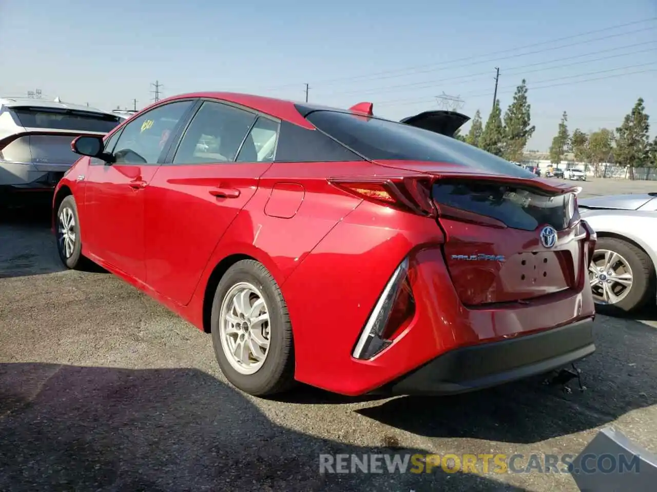 3 Photograph of a damaged car JTDKAMFP4M3173204 TOYOTA PRIUS 2021