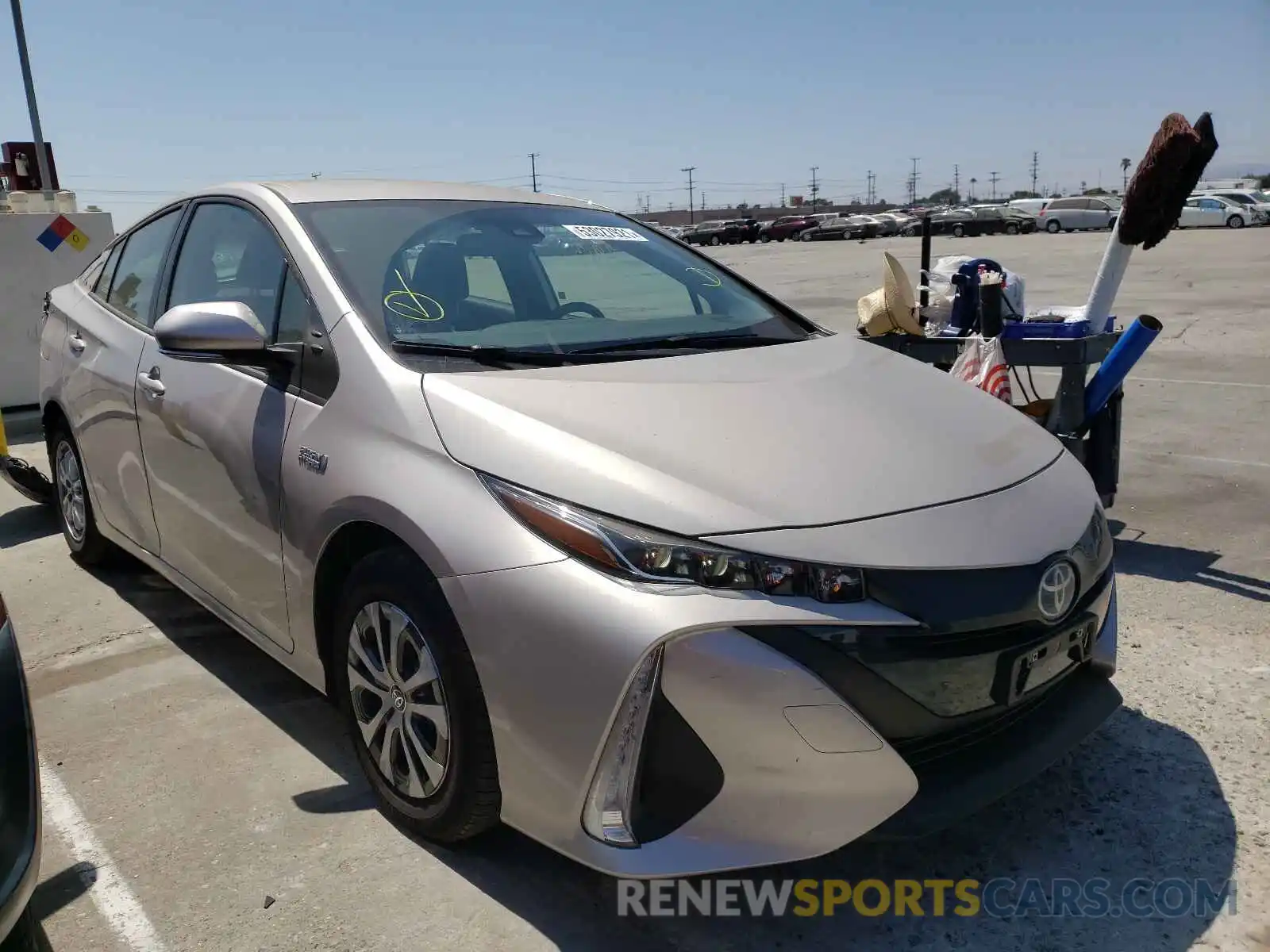 1 Photograph of a damaged car JTDKAMFP4M3177690 TOYOTA PRIUS 2021