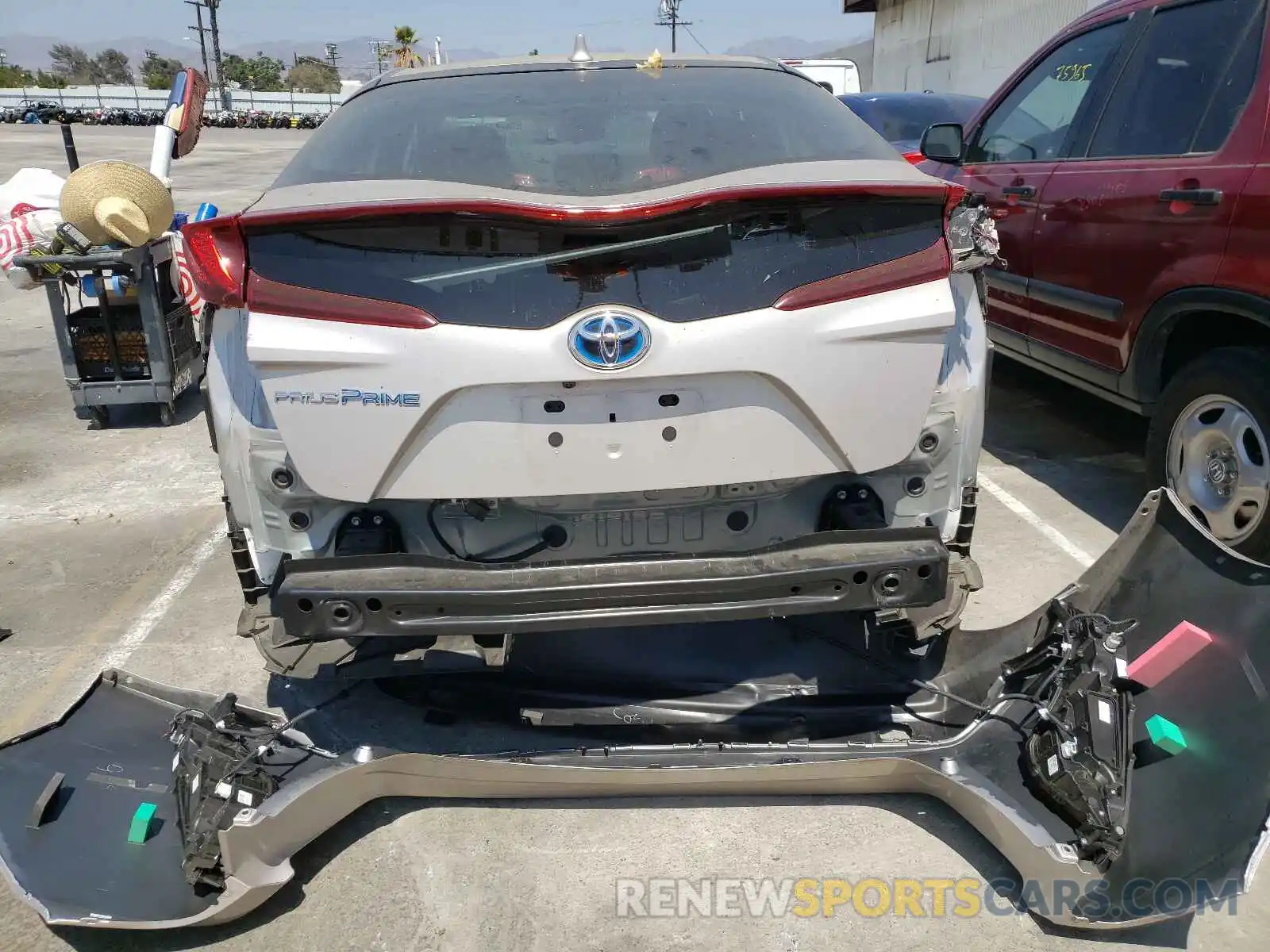 9 Photograph of a damaged car JTDKAMFP4M3177690 TOYOTA PRIUS 2021