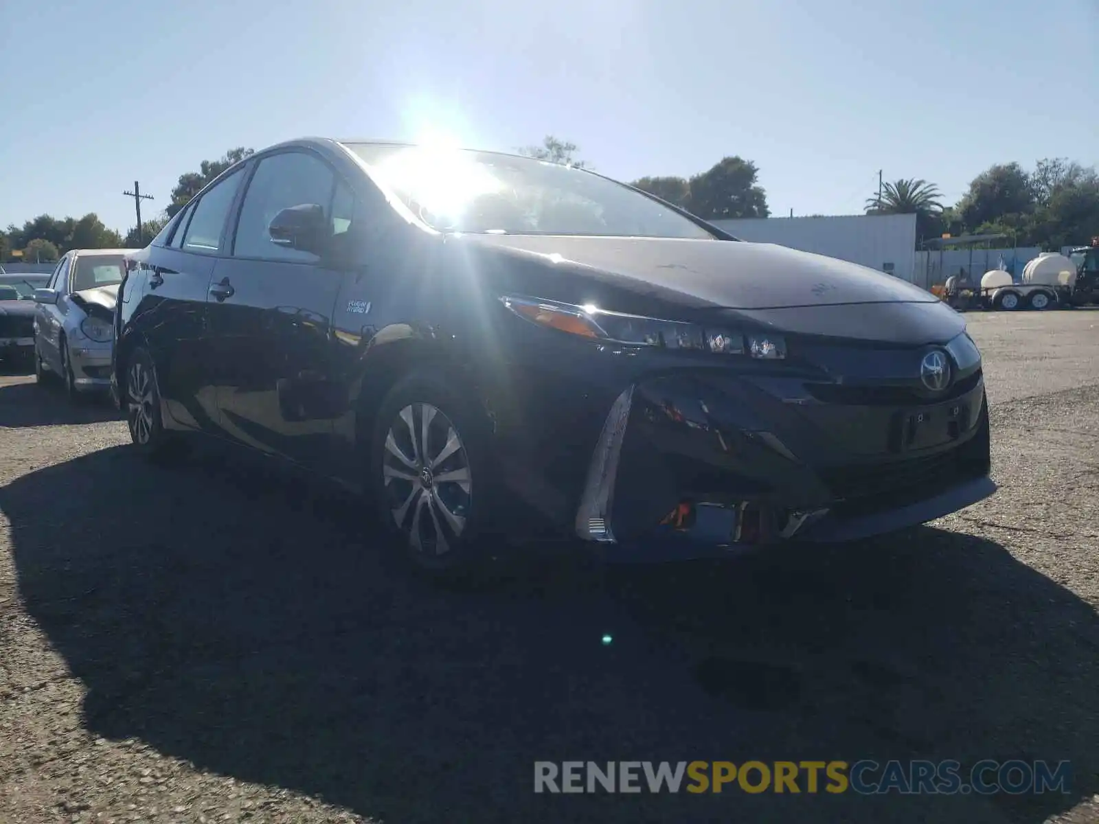 1 Photograph of a damaged car JTDKAMFP4M3180847 TOYOTA PRIUS 2021