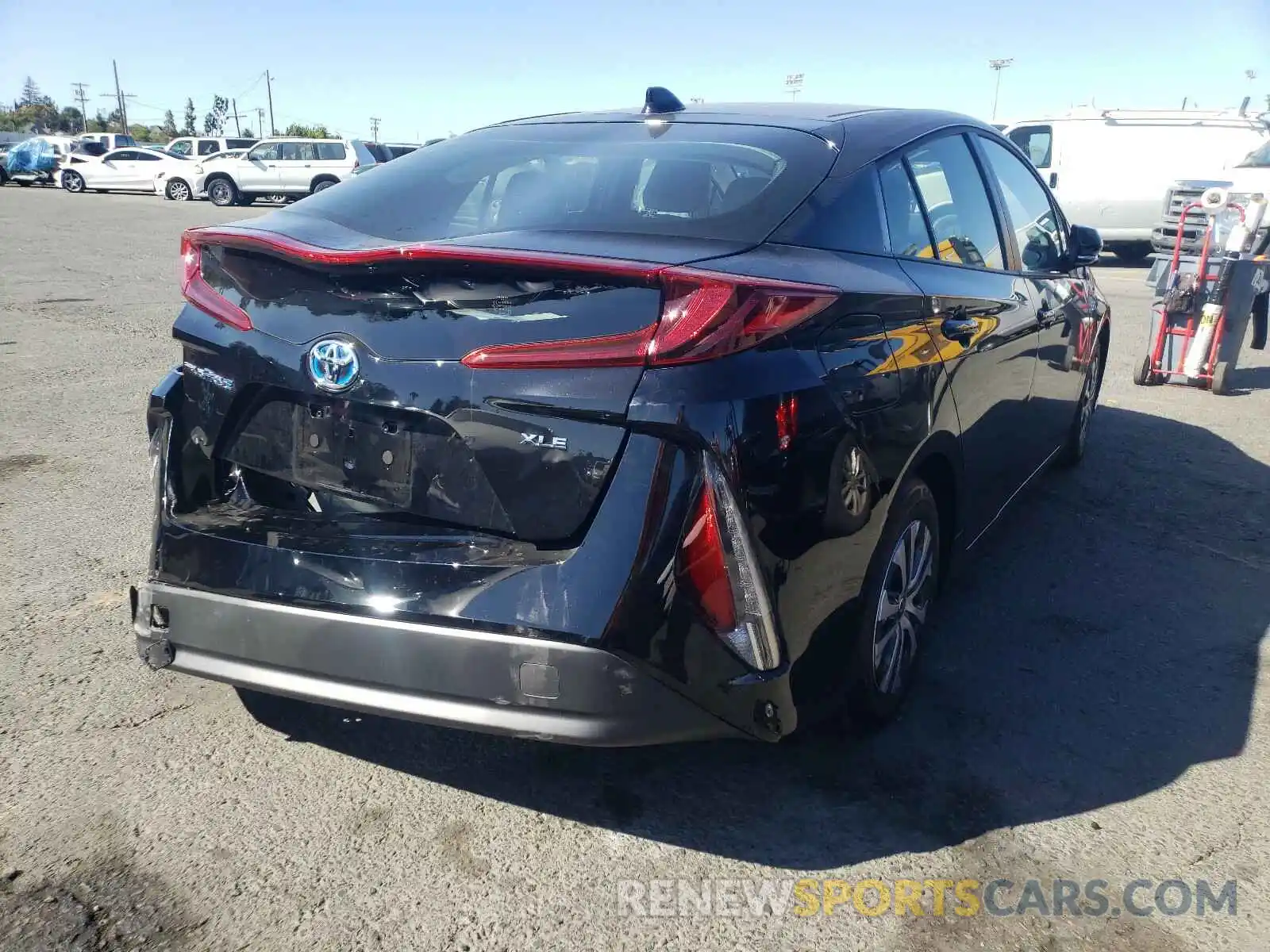 4 Photograph of a damaged car JTDKAMFP4M3180847 TOYOTA PRIUS 2021