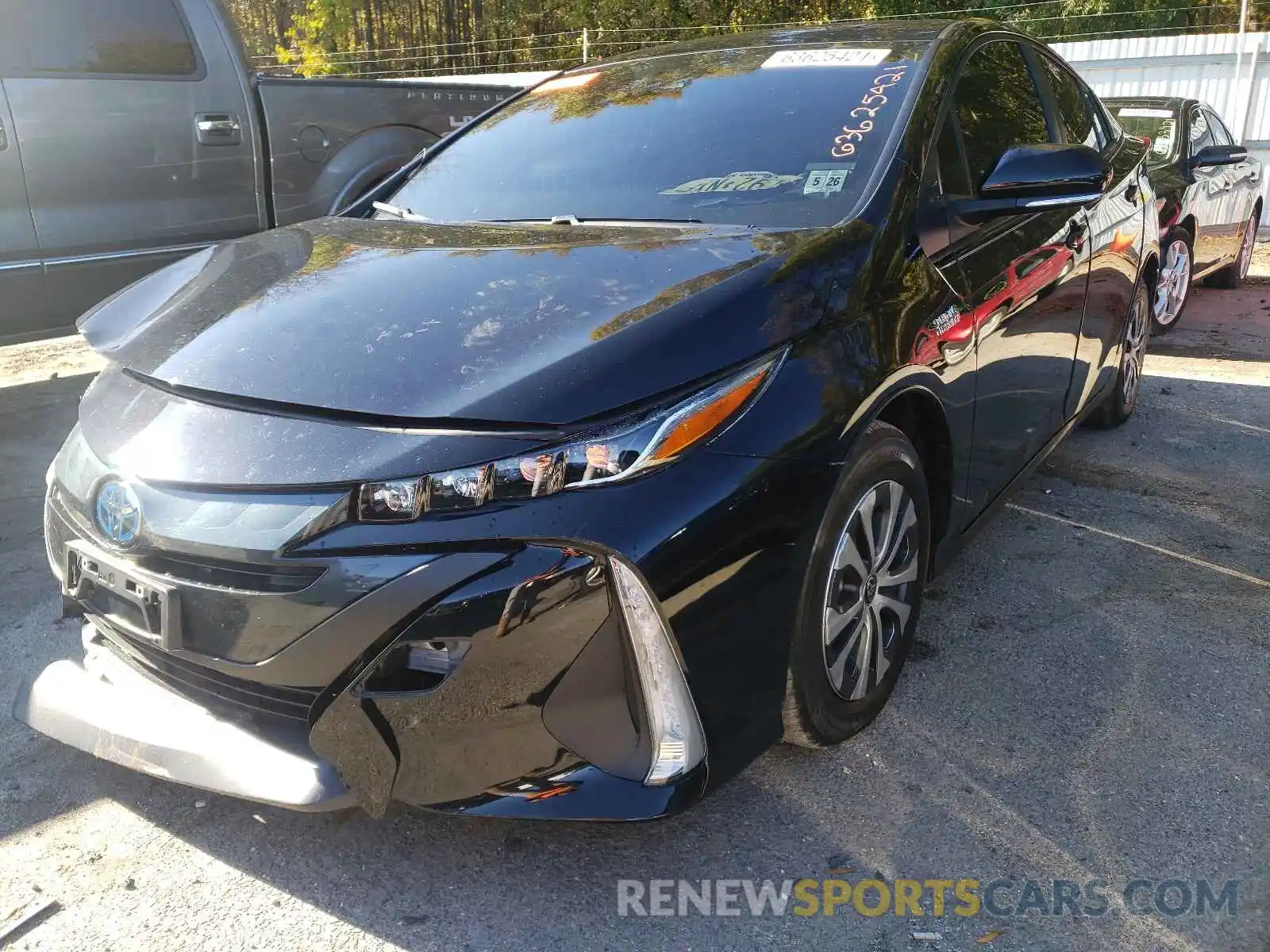 2 Photograph of a damaged car JTDKAMFP4M3181349 TOYOTA PRIUS 2021