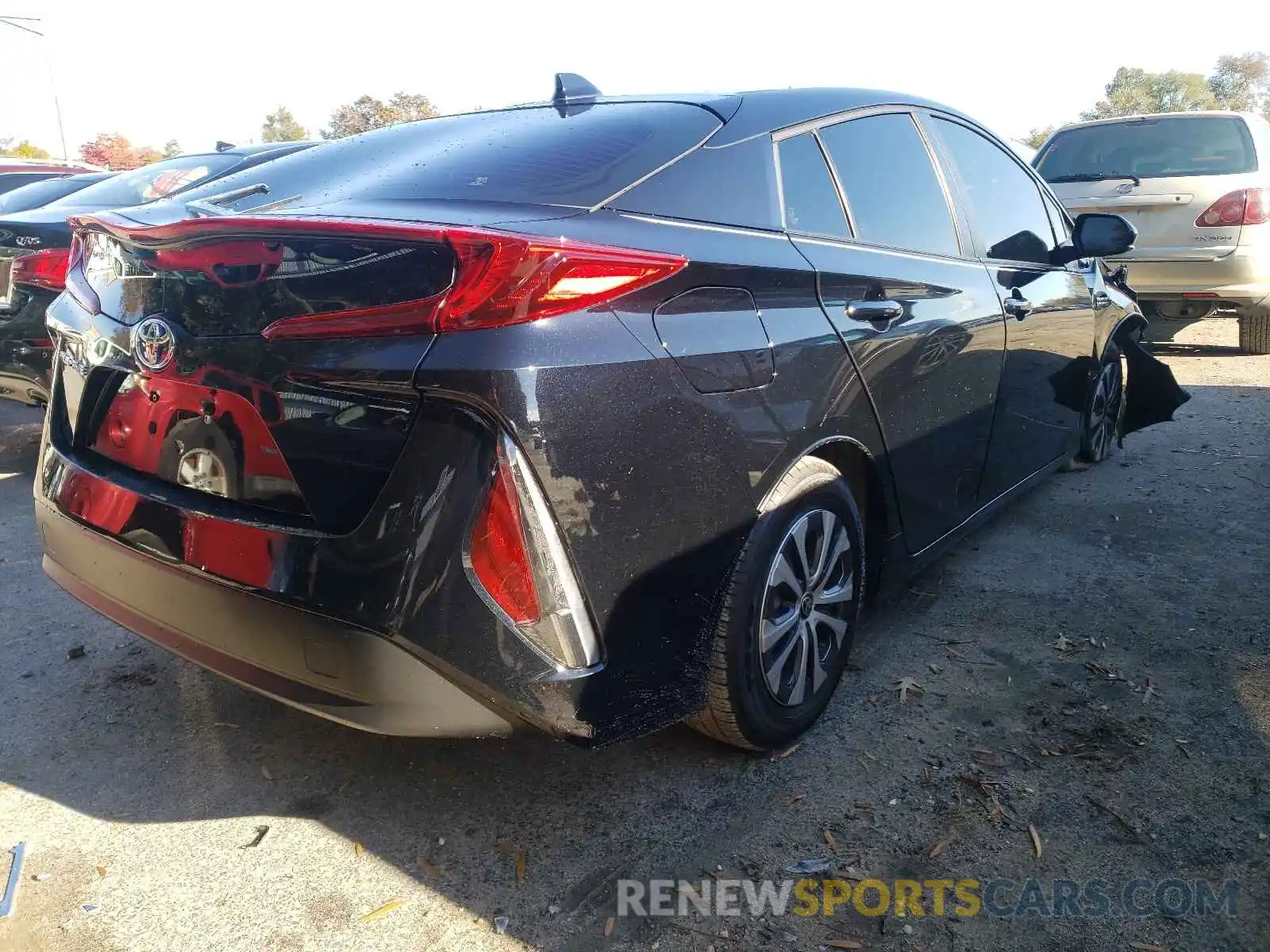 4 Photograph of a damaged car JTDKAMFP4M3181349 TOYOTA PRIUS 2021