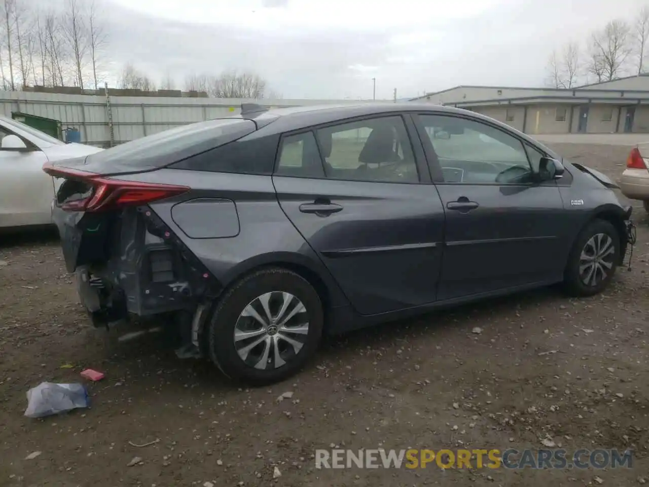 3 Photograph of a damaged car JTDKAMFP4M3182646 TOYOTA PRIUS 2021