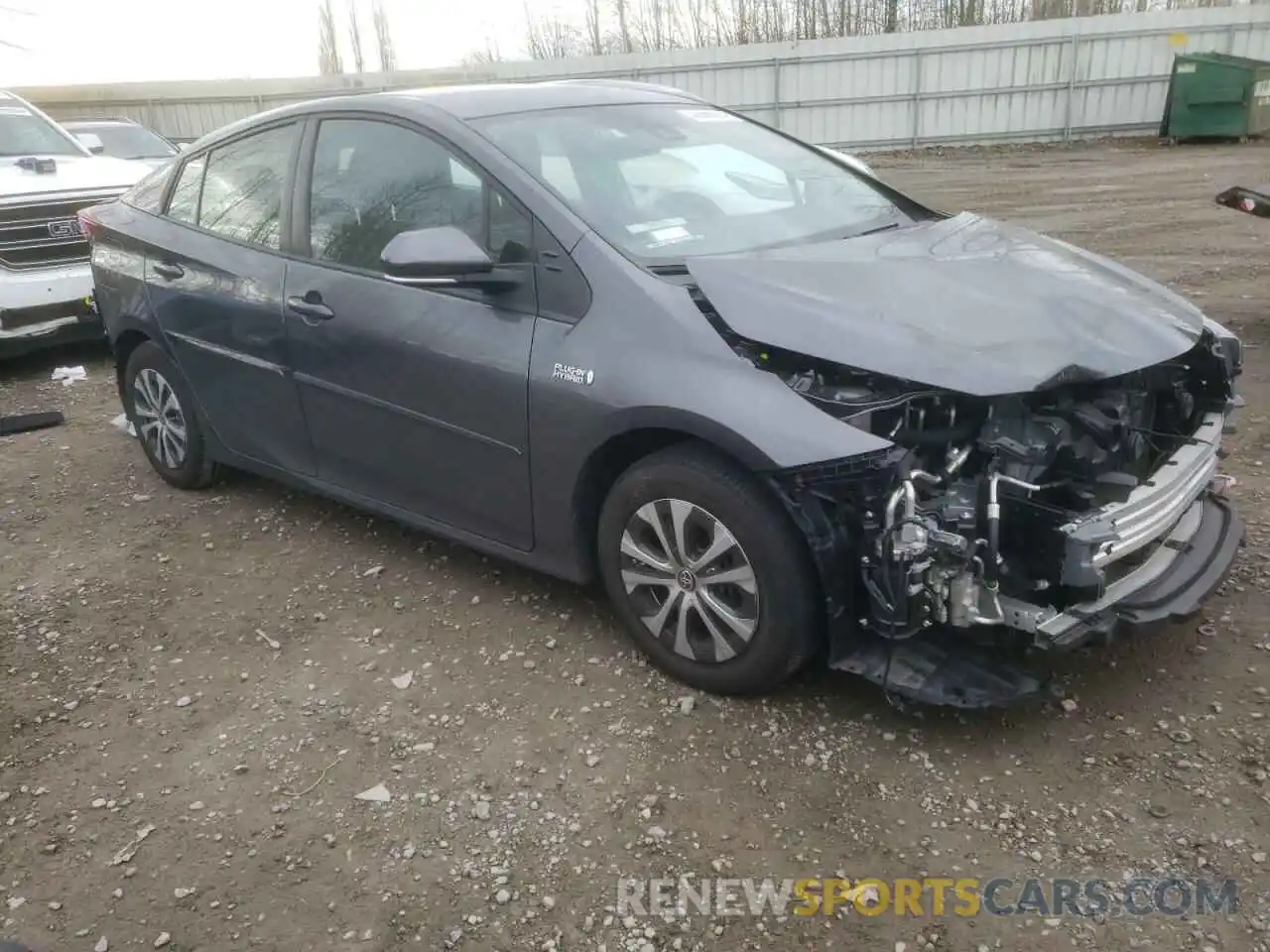 4 Photograph of a damaged car JTDKAMFP4M3182646 TOYOTA PRIUS 2021