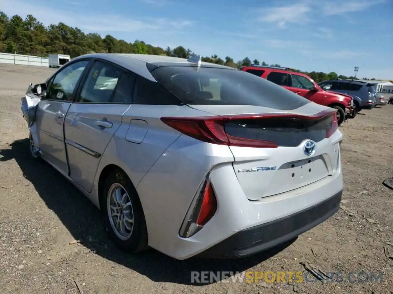 3 Photograph of a damaged car JTDKAMFP4M3184431 TOYOTA PRIUS 2021