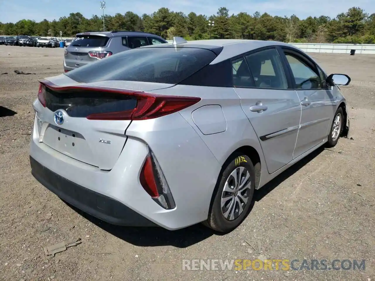 4 Photograph of a damaged car JTDKAMFP4M3184431 TOYOTA PRIUS 2021