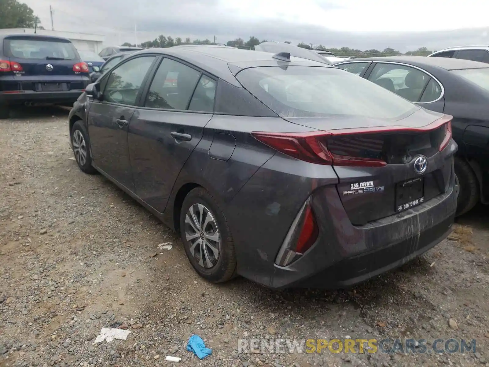 3 Photograph of a damaged car JTDKAMFP4M3191833 TOYOTA PRIUS 2021