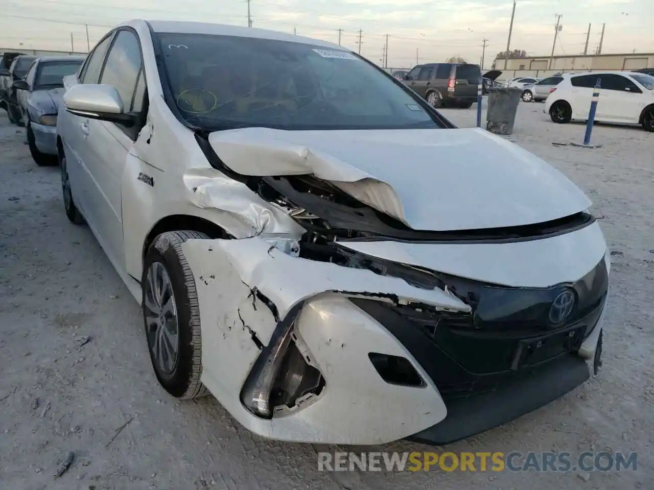 1 Photograph of a damaged car JTDKAMFP4M3192206 TOYOTA PRIUS 2021